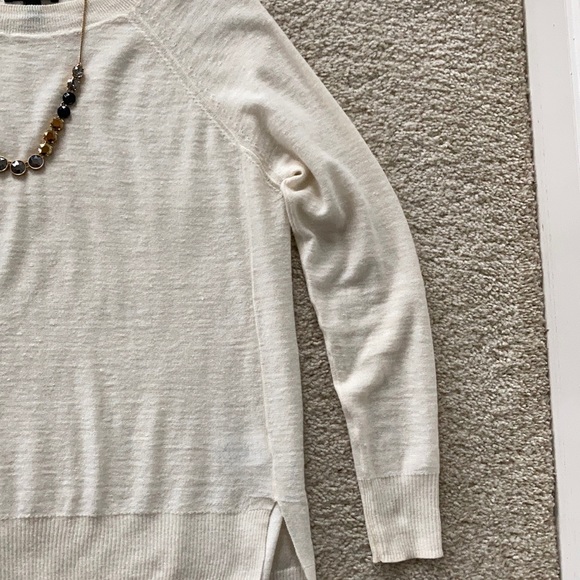 J. Crew Linen Blend Lightweight Sweater - Picture 4 of 6